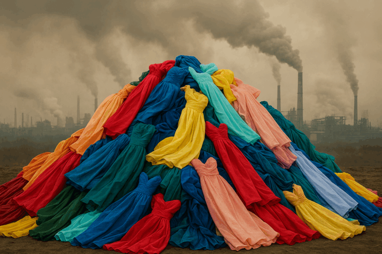 The True Cost of Fast Fashion: How Dress Hire Protects the Planet